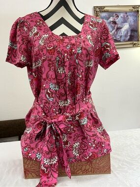 Lilly Pulitzer Pink Floral blouse